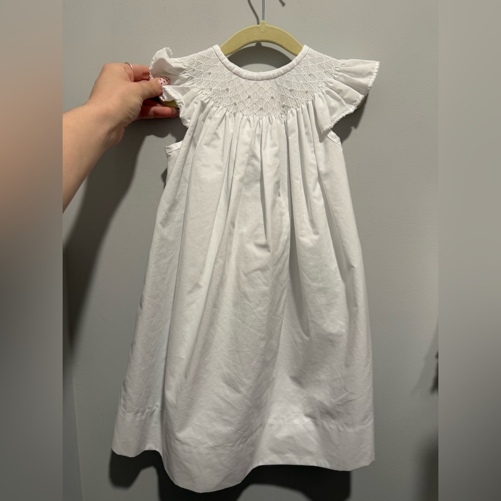 Classic Whimsy white heirloom dress